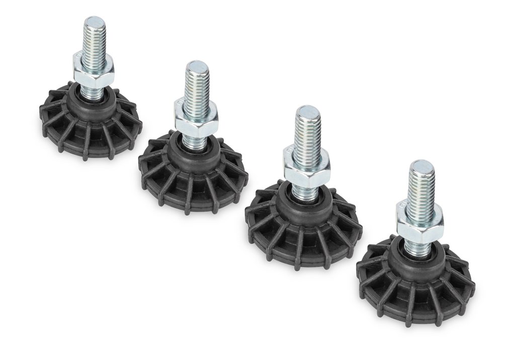 Levelling Feet, Pvc (1set=4ea), Adjustable