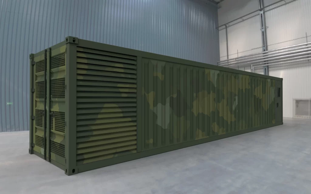 military tactical data center