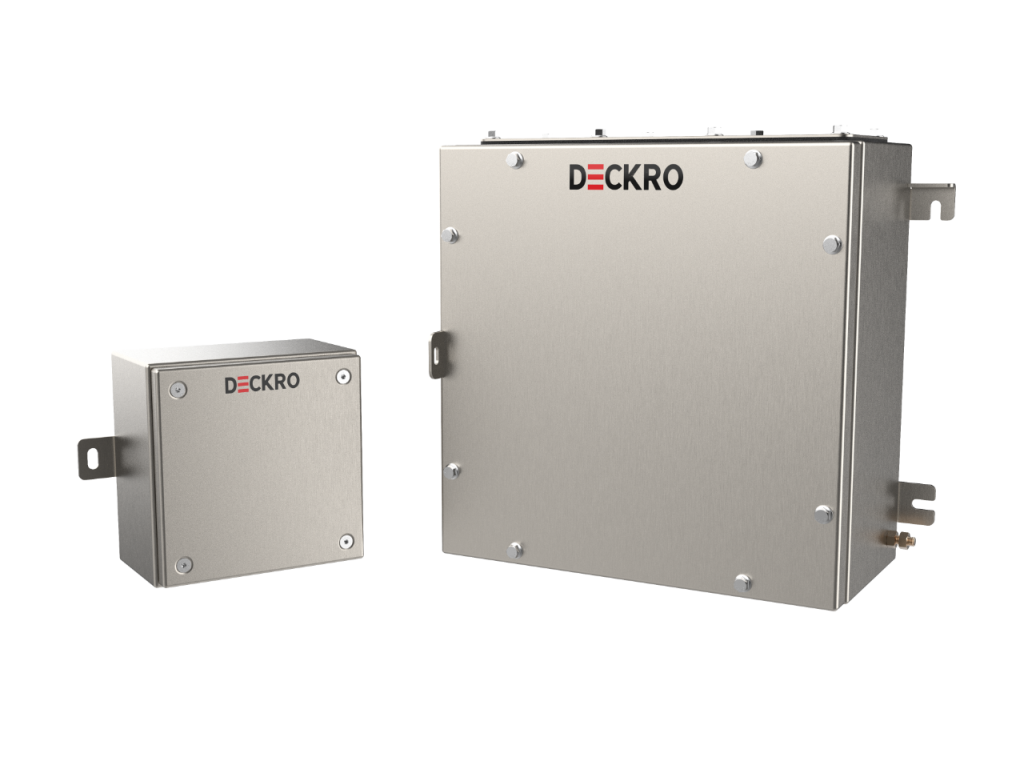 EX Series, IP66, Stainless Steel AISI316L- Ex-Proof Enclosures, Solid Front Panel with Mounting Plate, Scotch-Brite Brushed 740x980x205mm