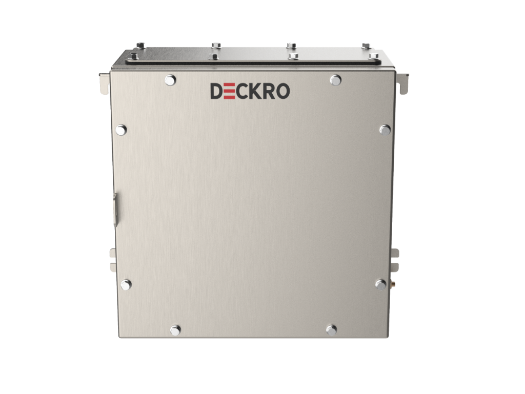 EX Series, IP66, Stainless Steel AISI316L- Ex-Proof Enclosures, Solid Front Panel with Mounting Plate, Scotch-Brite Brushed 350x500x160mm